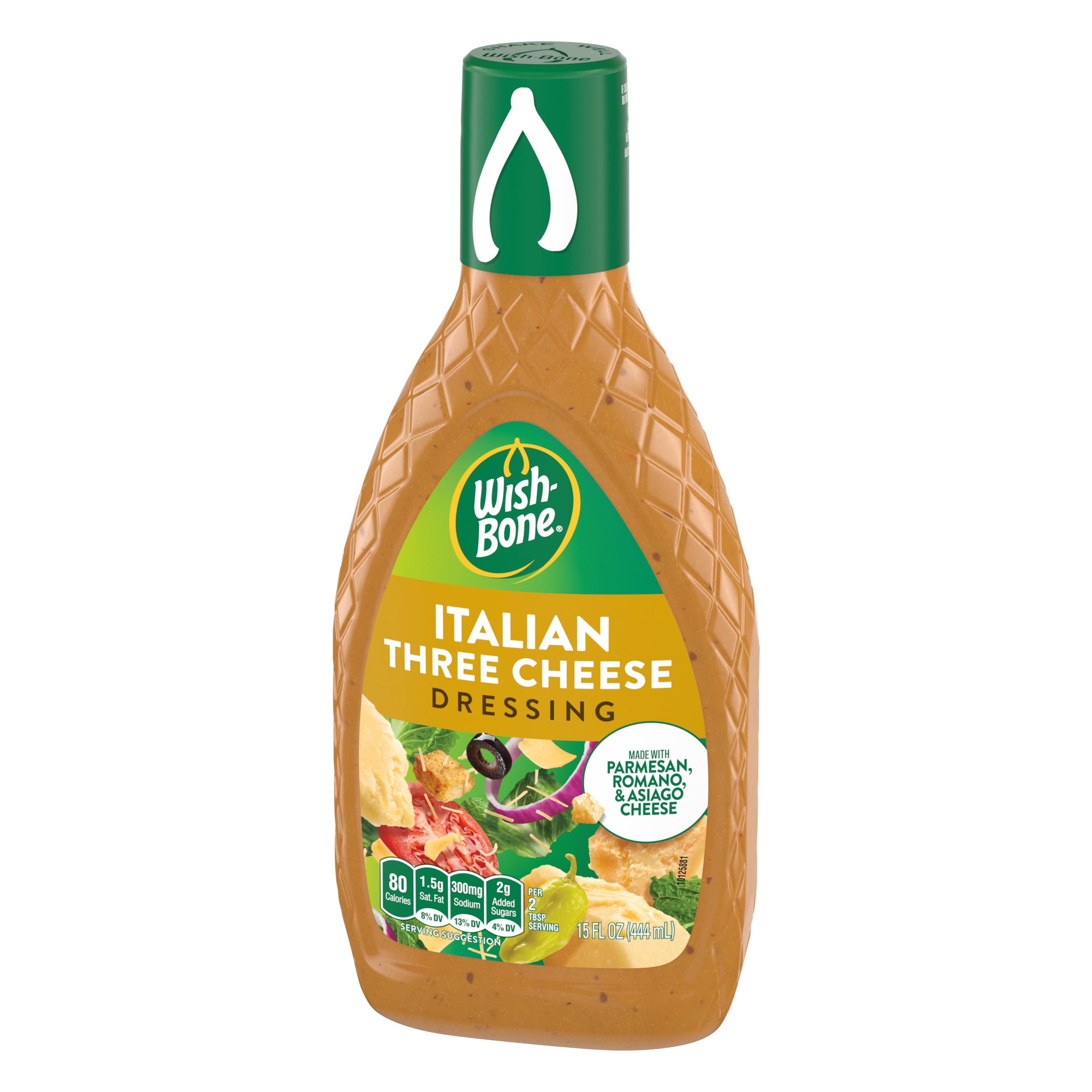Wish-Bone Italian Three Cheese Salad Dressing, 15 fl oz