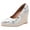 Silver, variant on Spring And Autumn New Slope Heel Thick Sole Pointed Shallow High Heel Slope Heel Shoes Closed Toe Wedges For Wome