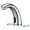 Chrome, variant on Aquaterior 5" Automatic Electronic Sensor Touchless Faucet Motion-activated Bathroom Bar Vessel Sink Tap Chrome
