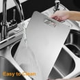 thumbnail image 6 of Cutting Board for Kitchen,304 Stainless Steel Cutting Board,Non Slip,BPA Free Reversible,Chopping Board Cutting Mat for Home Kitchen Cooking,Kitchen Accessories, 6 of 9