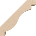 thumbnail image 3 of Ekena Millwork 3"W x 12"D x 12"H Copenhagen Rough Cedar Woodgrain TimberThane Knee Brace, Primed, 3 of 6