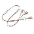 thumbnail image 1 of Coofit Ceinture en Corde Tressée Mode Créative Ceinture à Franges Ceinture de Robe pour Femmes, 1 of 10