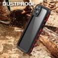 thumbnail image 3 of DaXi for iPhone 15 Plus Waterproof Case Built-in Screen Protector, IP68 Waterproof Ultra-thin Full Body Protection Wireless Charging Anti-scratch and Dustproof Case, 3 of 13