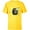 Yellow, variant on Star Wars The Bad Batch Season 2 Hunter Helmet Elite - Short Sleeve T-Shirt for Kids - Customized-White