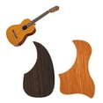 thumbnail image 4 of Guitar Pickguard Self Adhesive Anti-scratch Replacement Walnut Wood Grain Water-shaped Folk Guitar Guard Scratch Plate for Guitarist, 4 of 8