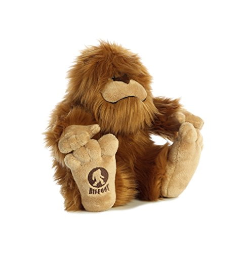 stuffed bigfoot doll