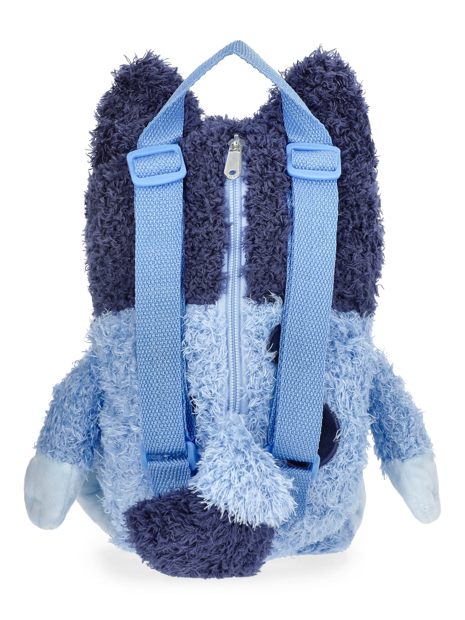 Bluey Kids' 12.5" Plush Backpack, Blue