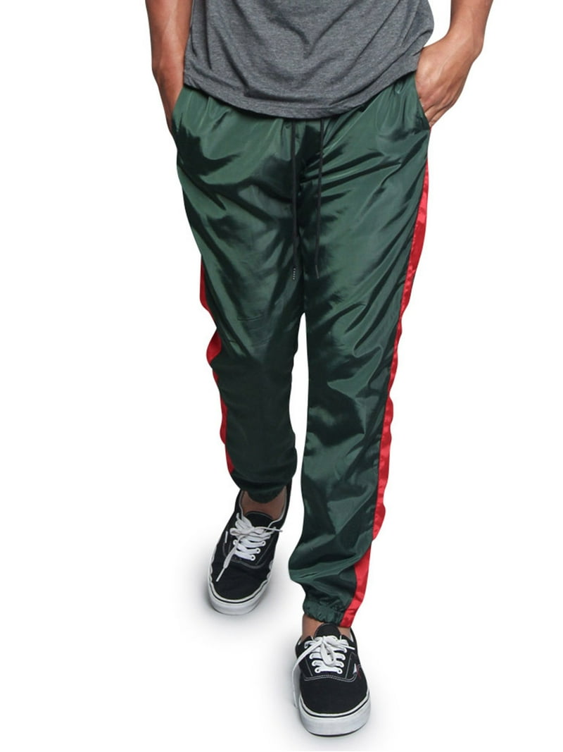 G-Style USA Men's Joggers Wind Drawstring Striped Athletic