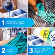Downy Rinse Out Odor Laundry Rinse, Tackles Tough Odors and Refreshes, Cool Cotton Scent, 62 fl oz