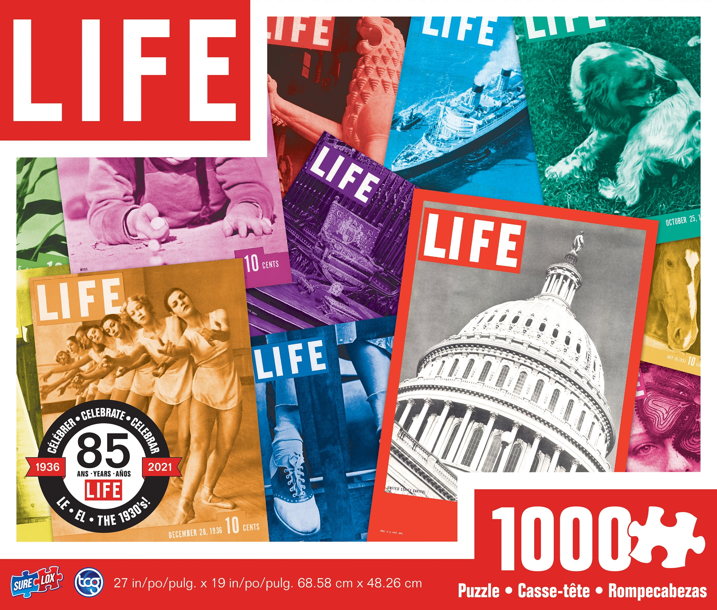 Life Brand Puzzles- 1000 pc 85th Anniversary Special
