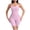 Pink, variant on COMVALUE Seamless Tummy Control Hip Butt Lifter Shapewear Waist Trainer Bodysuit Women Clothing Full Body Shaper (Beige, XL)