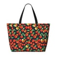 thumbnail image 2 of Fotbe Tomatoes Bolsa de Viaje para Playa - Resistente al Agua, Bolsa Tote de Gran Capacidad y Ligera con 7 Bolsillos para Mujeres y Hombres, 2 of 7