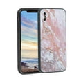 thumbnail image 1 of Pink-Marble21-287 Phone Case, Degined for iPhone XS Max Case Men Women, Flexible Silicone Shockproof Case for iPhone XS Max, 1 of 1