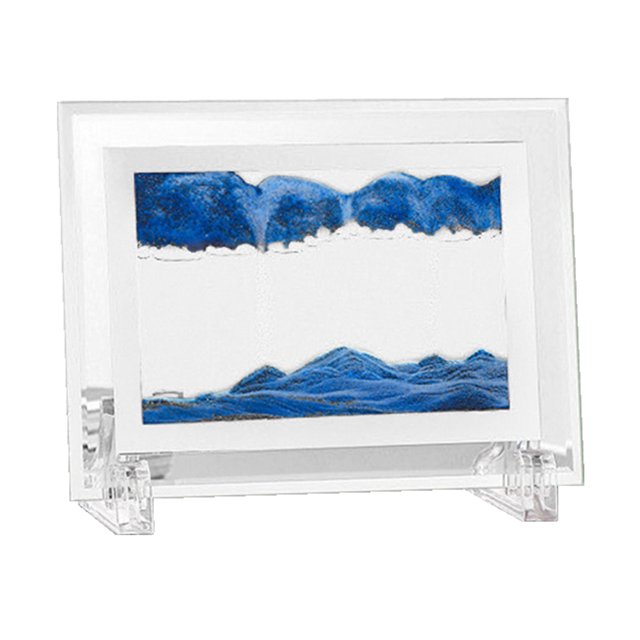 5 pulgadas Reloj de arena Artesanía Creative Quicksand Imagen Regalos para amigos Familia Hugtrwg Para estrenar