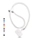thumbnail image 5 of Tholdsy Cordón para teléfono móvil, correa para el cuello, ajustable, universal, para colgar llaves, cuerda para correr, compras, Blanco 2piezas, 5 of 6