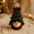 thumbnail image 3 of Scene Decoration Diy Crochet Christmas Tree Gnome Kit Handmade Holiday Decor for Beginners Festive Knitting Craft for Scene Rustic Mantel Display, 3 of 8