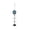 Blue B, variant on Nautical Wooden Wind Chimes with Sailboat Pendants for Home Decor, Wall Hanging Ornaments for Bohemian and Beach-Inspired Interiors