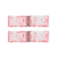 thumbnail image 1 of Cinturón elástico para mujeres INSPIRE CHIC con decoración de lentejuelas, hebillas de metal entrelazadas, color rosa y rosa, 1 of 6