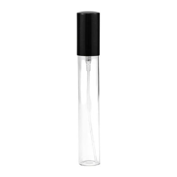 Unique Bargains 1 Pc Elegant Perfume Bottle for Bathroom 0.5oz Black