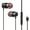 Black, variant on Cheers.US YT1 Wired in-Ear Headphones Earbuds In-ear Heavy Bass Metal Type-C Wire Control Music Earphones for Gaming Noise Isolating