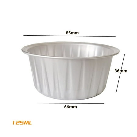 

10Pcs/Set Aluminum Foil Tin Cup Cake Cups Baking Mould Cup Muffin Cupcake Cups
