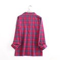 thumbnail image 3 of 100% Cotton women's Pajama set, Plaid Pajama, Flannel Pajama set, Buffalo plaid, 3 of 7