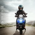 thumbnail image 4 of Qaba Honda Licensed 12V Electric Motorcycle with Headlights Music, Blue, 4 of 10
