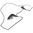 thumbnail image 4 of Polaris 2890618 Lock & Ride 18" Windshield for RideCommand Strong Durable Build, 4 of 8