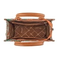 thumbnail image 5 of Wrangler Women's Boho Aztec Tote Bag - Stylish Shoulder Purse with Top Handle Satchel Design, Light Brown, 5 of 7