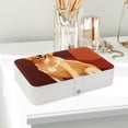thumbnail image 6 of Pixel Dog PU Leather Jewelry Organizer with Removable Compartment, Portable Decorative Box, Storage Box, and Earring Organizer, 6 of 6