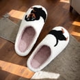 thumbnail image 2 of Suaves Y Térmicas Planas Zapatos Casa Cálidos Lujo Barro Dachshund, 2 of 9