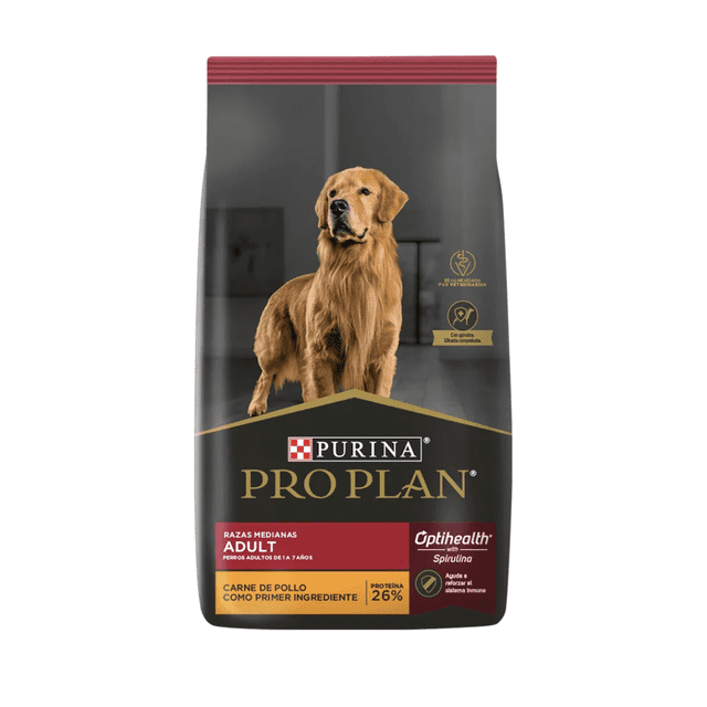 Pro Plan Adulto Razas Medianas 13 Kg mas Pelota Spiny Caucho