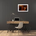 thumbnail image 3 of M, Adirek 32x23 White Modern Wood Framed Museum Art Print Titled - No.97, 3 of 4