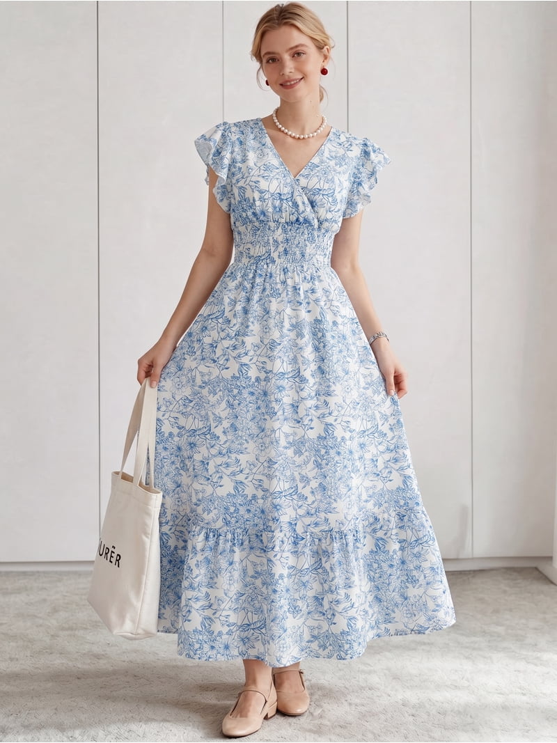short sleeve maxi dress wedding guest Short Sleeve Wedding Guest Dresses