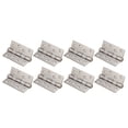 thumbnail image 3 of 8pcs 4 Inch Door Hinge Stainless Steel Flap Hinge Counter Back Flap Backflap Hinge Drawer Butt Hinge (Silver), 3 of 8