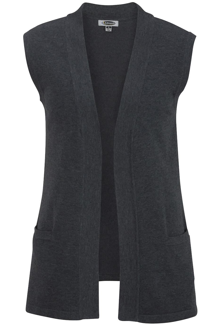 OPEN CARDIGAN SWEATER VEST--7026,7026 