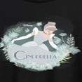 thumbnail image 3 of Disney Cinderella - Flowered Circle of The Princesses - Juniors Ideal Flowy Muscle T-Shirt, 3 of 5