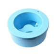 thumbnail image 1 of Vogacara Lavar el tazón para remojar, línea suave y tazón profundo, imprescindible para salón de uñas, tazón para remojar, uñas Juegos de manicura cielo azul, 1 of 6