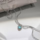 thumbnail image 4 of Collar de corazón Kpop para mujer, cadena de clavícula de amor de frijol de la suerte francés, collar femenino Simple coreano, colgante femenino de doble capa, 4 of 4