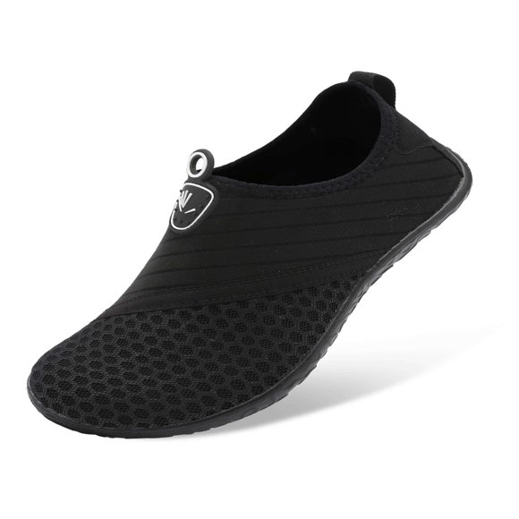 JUNWELL L-RUN Mens Womens Non Slip Water Shoes Aqua Shoes Swimming Shoes Beach Sports Quick Dry Sock Shoes for Women and Men Yoga Shoes Boating Shoes