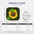 thumbnail image 6 of Goofa Sunflower3 Pattern 2 Piece Car Windshield Sun Shade Foldable | Front Windshield Shade for Sun, Heat and UV Rays | Sunshade for Car Front Window-Large, 6 of 7