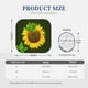 thumbnail image 3 of Fotbe Sunflower3 Juego de 2 Piezas de Parasoles para Parabrisas | Bloqueador Solar para Auto | Accesorios Plegables para Protección Solar Interior-Medium, 3 of 6