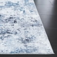 thumbnail image 6 of SAFAVIEH Santa Monica Jessy Abstract Machine Washable Area Rug, Ivory/Blue, 5' x 8', 6 of 13