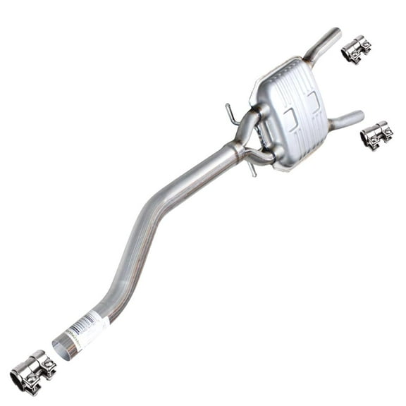 Northeastern Exhaust | Stainless Steel Exhaust Resonator Pipe Fits 2005–2009 Audi A4 Quattro 2.0L | Direct Fit Replacement
