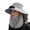 C-Grey2, variant on Sun Hat for Men Women: UV Protection Breathable Wide Brim Bucket Hat for Summer Fishing, Hiking, Camping Lightweight Outdoor Adventure Cap, Protection Against Mosquitoes