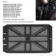 thumbnail image 4 of Motorcycle Radiator Guard Grille Cover Stainless Steel Replacement for Bonneville T100 T120 2016 +, 4 of 5
