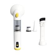 Cordless Handheld Pet Fur Hoover 4200Pa, Rechargeable Groomer Vacuum with Dual Functions of Combing and Blow Drying