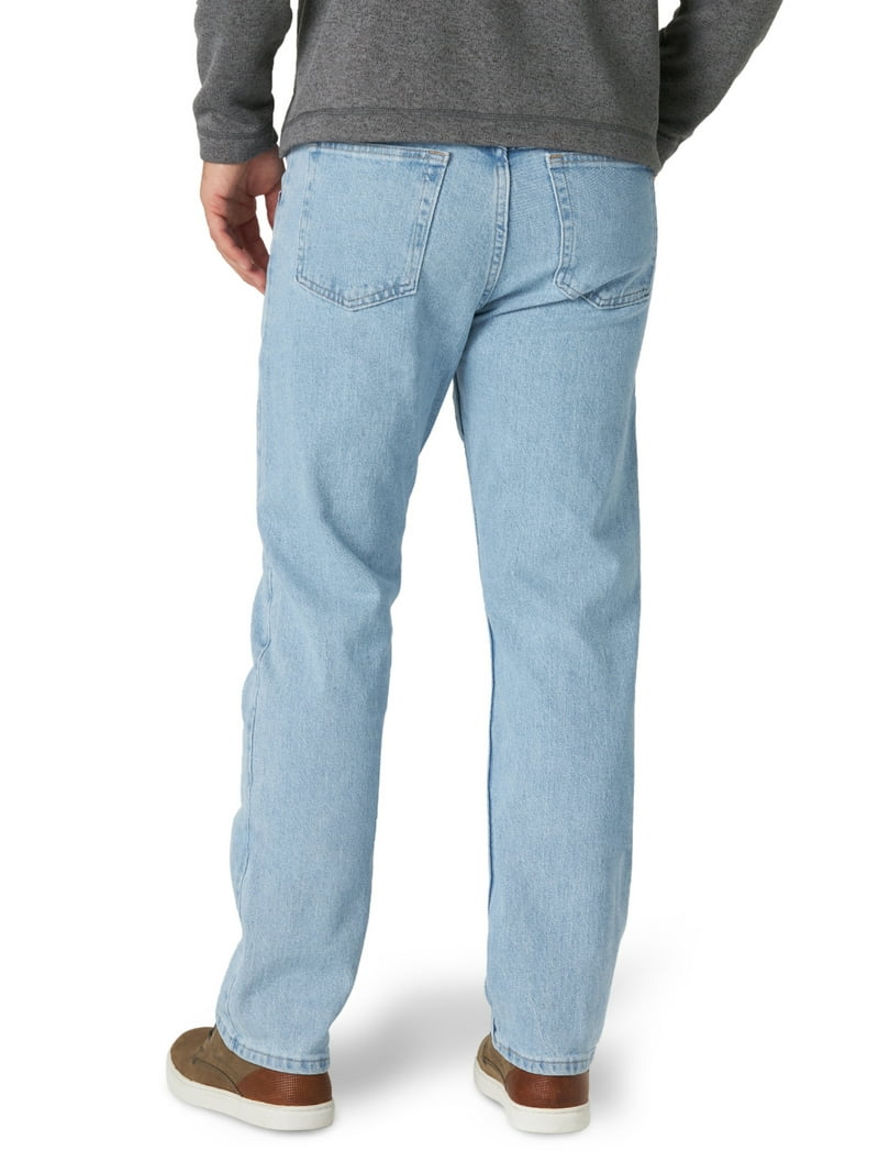 Wrangler men's Fit Flex Jeans Comfortable Stretch Denim