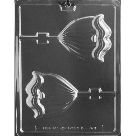 

Candyland Crafts Santa Beard Lolly Santa Beard Lolly Chocolate Candy Soap Mold | For Molding Chocolate Soap or Plaster | Durable and Reusable Chocolate Making Mold - C476 - (8 Pack)