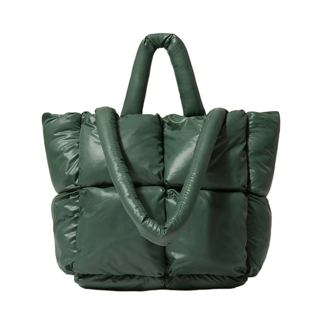 fastboy Everything Organized With Nylon Shoulder Bag Large Capacity Padded Comfortable Shoulder Straps Green 1Set